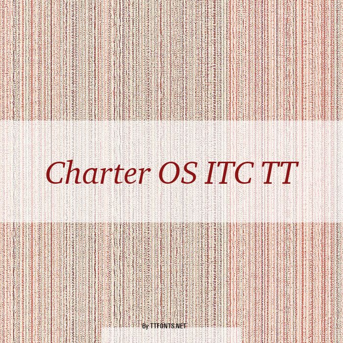 Charter OS ITC TT example